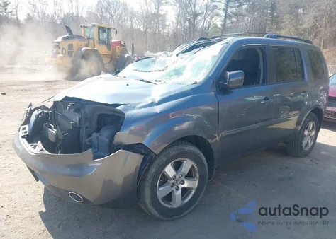 2012 Honda Pilot Ex-L from USA, damaged, VIN 5FNYF4H75CB045693